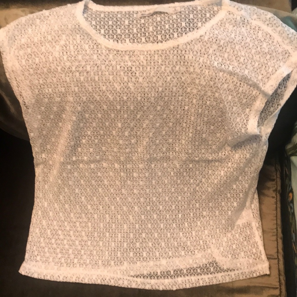 Sheer Madewell top